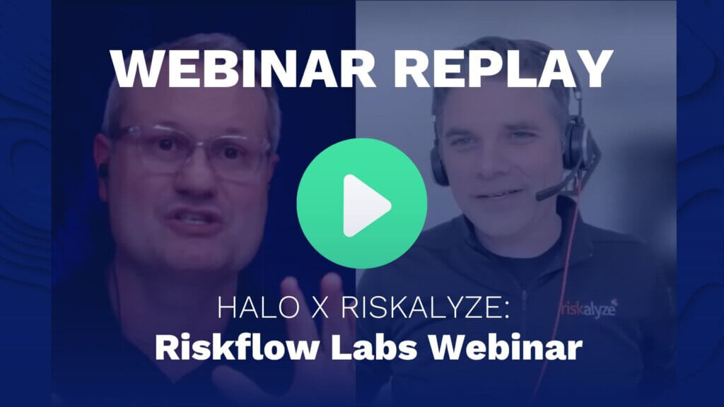 Video cover photo for webinar with Halo and Riskalyze