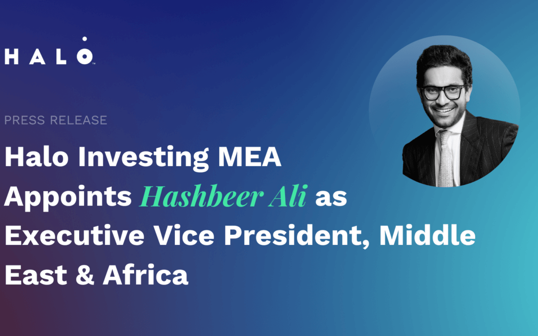 Halo Investing Appoints Hashbeer Ali as Executive Vice President – Institutional Sales, Middle East & Africa