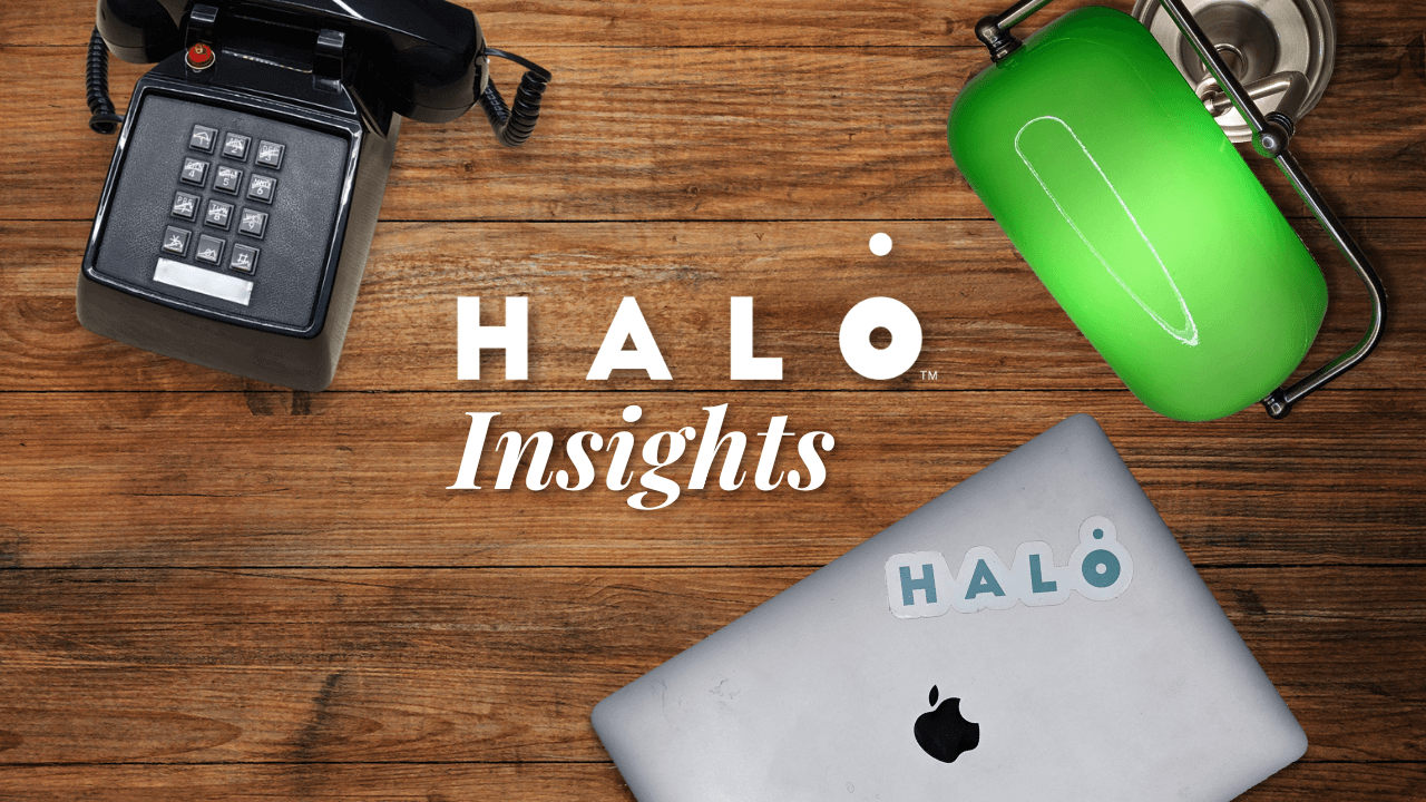 Individuals standing on a section of the world with beams of light going from one another