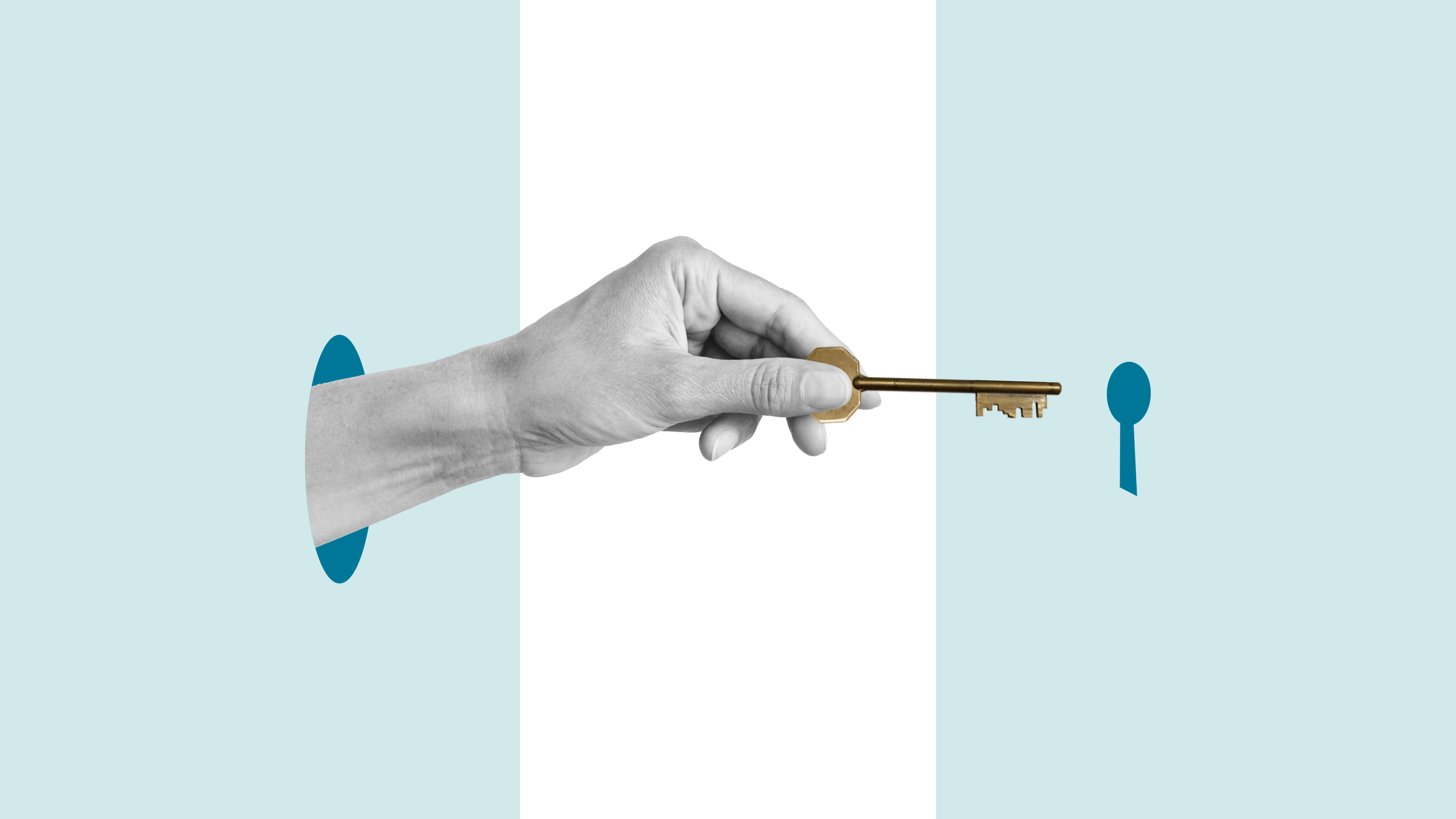 Unlocking opportunity with a key through keyhold